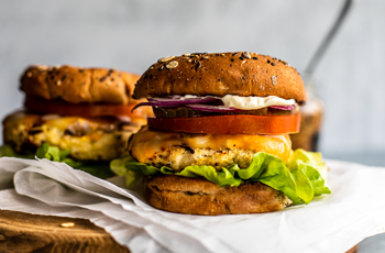 Chicken Patty Burger